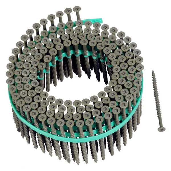 #8 3 in. Internal Square Flat-Head Wood Deck Screws (900-Pack)