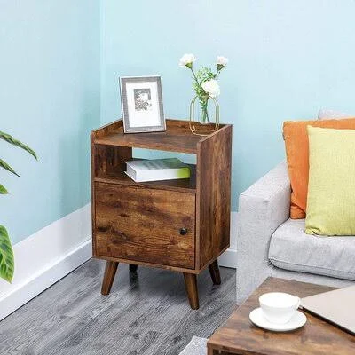 Alfkil End Table with Storage Corrigan Studio