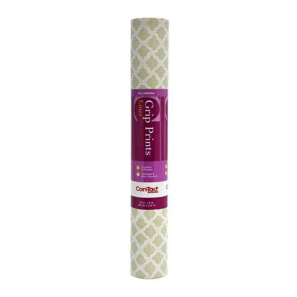 Grip Prints Pale Gray Talisman Shelf and Drawer Liner (Set of 4)