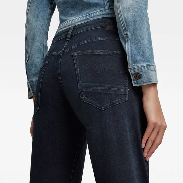 G-Star Raw Women Kate Boyfriend Jeans Dark Blue Size 24-28