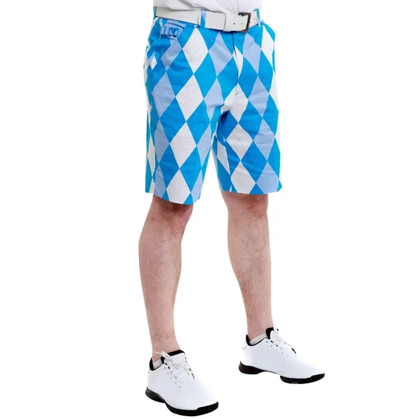 Royal & Awesome Men's Patterned Golf Shorts