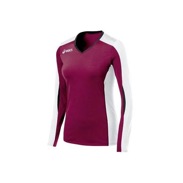 Asics Women's Roll Shot Jersey - Black, Medium