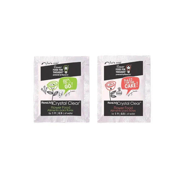 Floralife Crystal Clear Flower Food 300, 1 pt/.5 L Packet