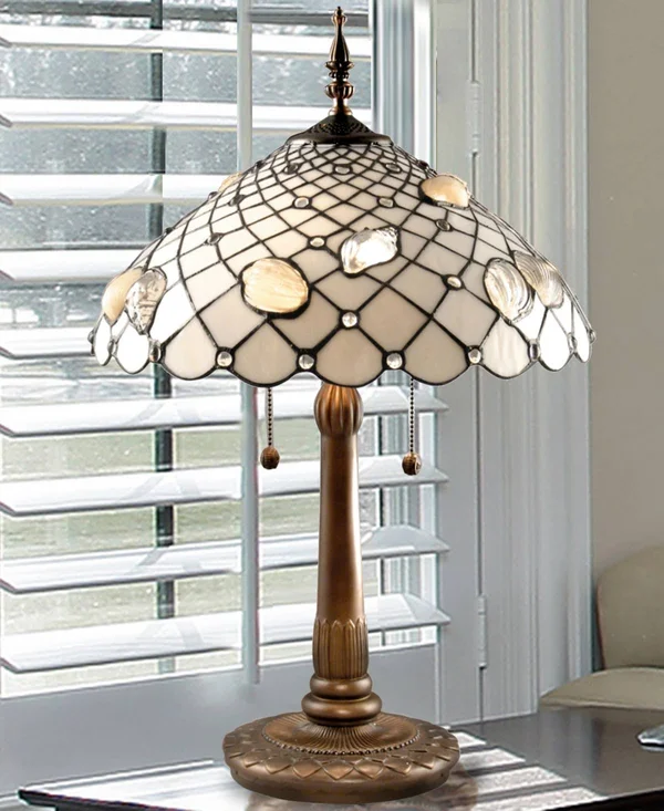 Dale Tiffany TT60055 Seashell Table Lamp