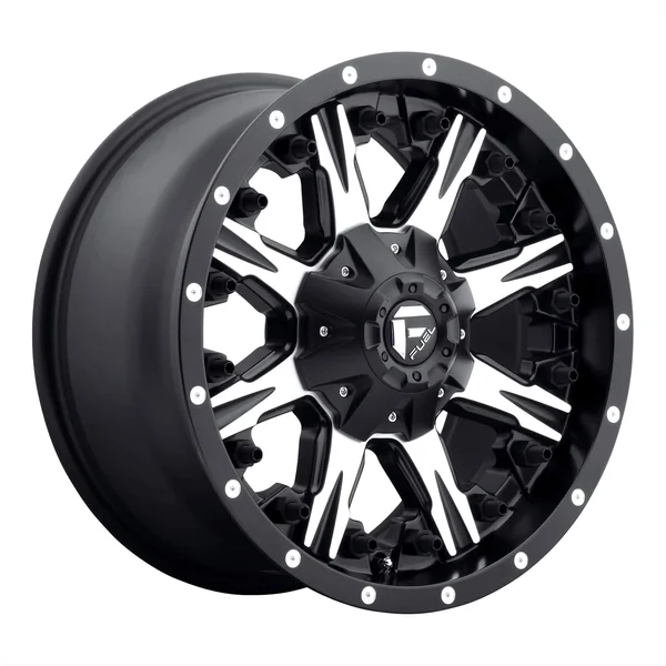 Fuel D541 NUTZ Machined Black 20x9 8x170 1mm (d54120901750)