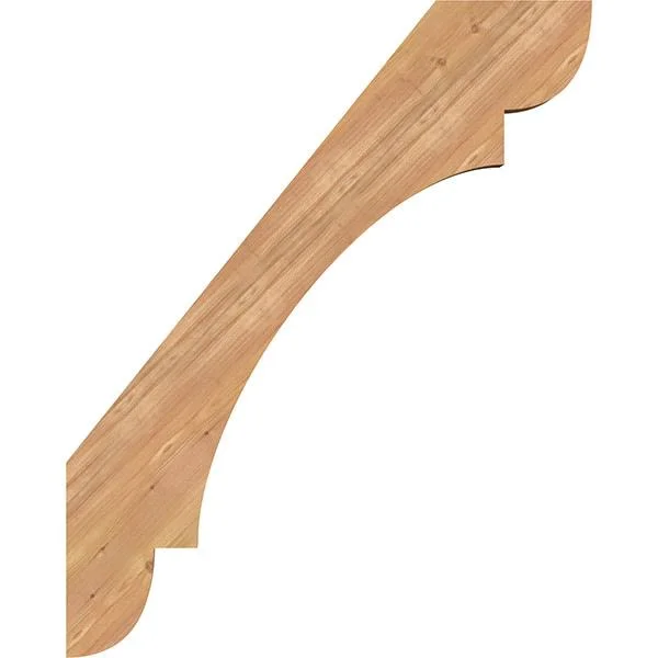 3 1/2x22W x 32x22D x 40x22H Olympic Smooth Brace - Western Red Cedar