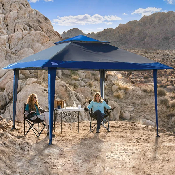 POPUPSHADE 13’x13’ Instant Canopy Poplock Central-Hub Frame, Wheel-Bag