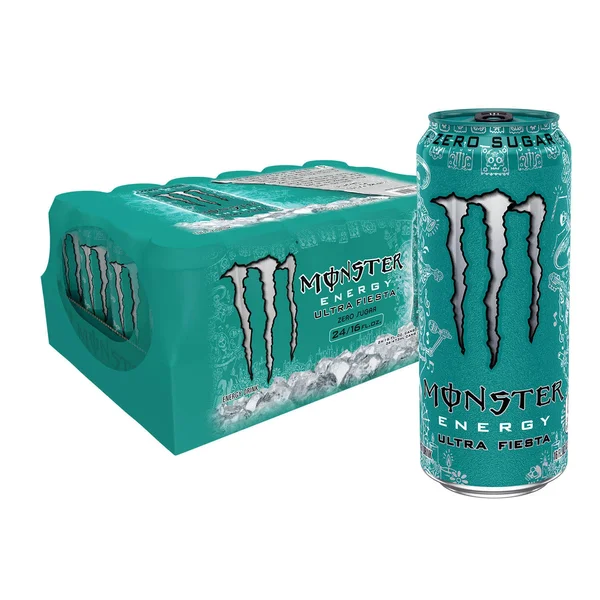 Monster Energy Ultra Fiesta (16oz/ 24pk) 384 fl oz - 384 oz
