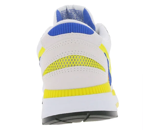 Saucony Azura White - Yellow & Blue