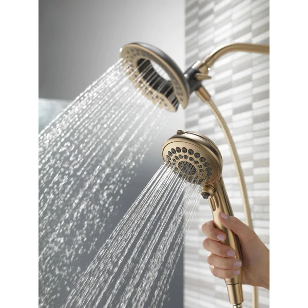 Delta 58569-SS-PK In2ition 5-Setting Two-in-One Shower - Stainless