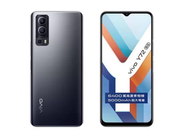 Vivo Y72 5G, 8G/128G, V2041, MediaTek Dimensity 700, Unlocked 5G Smartphone, GSM Only, No CDMA, International Version, Gr