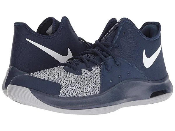 Nike Air Versitile III Adult Basketball Shoes - M13W14.5, Midnight Navy White