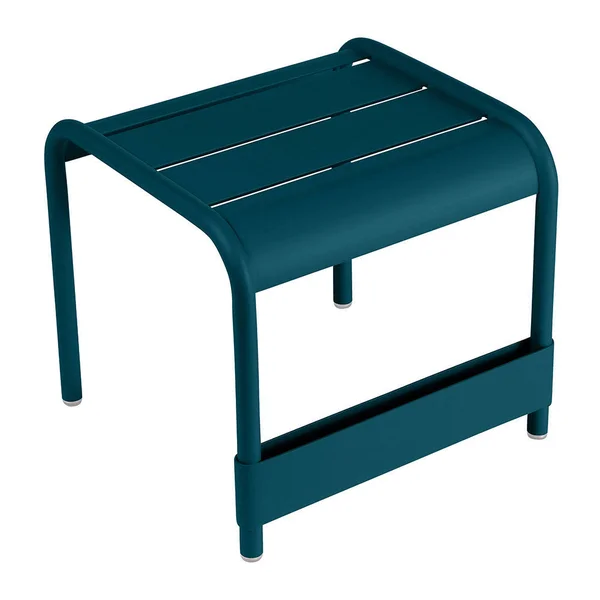 Luxembourg Metal Side Table Fermob Red Ochre