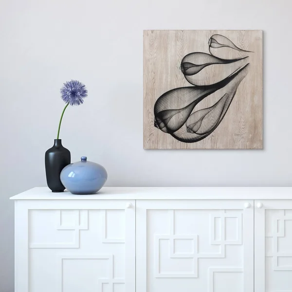 Coastal Serenity I Wall Art Giclee Printed on Hand Finished Ash Wood