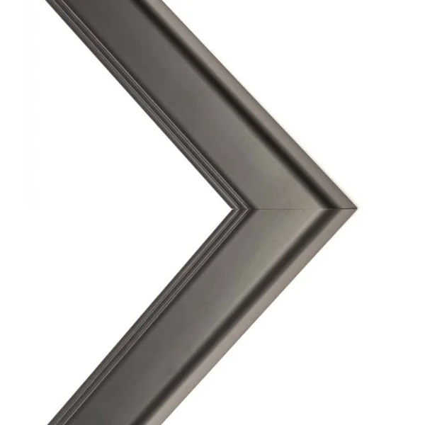 CustomPictureFrames 22x28 - 22 x 28 Contemporary Black Solid Wood Frame with UV Framer&s Acrylic & Foam Board Backing - Grea