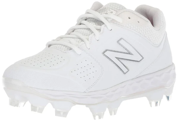 New Balance Fresh Foam SPVELOv1 White Women's Softball Cleat 8.5