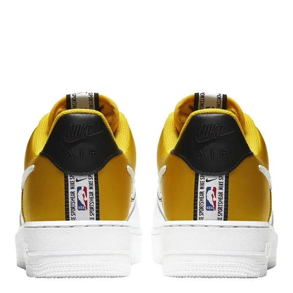 Nike Mens Air Force 1 LV8 Shoes Amarillo/Black/White Size 9.0