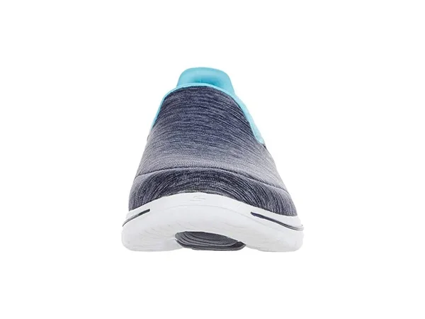 Skechers Women's GOwalk 5 Surprise Slip on Sneaker - Navy/Turquoise