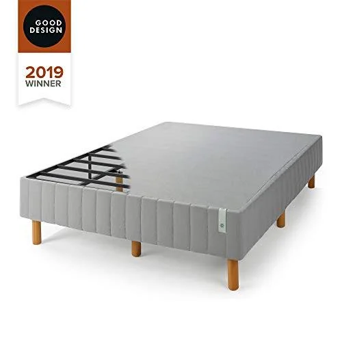 Zinus Good Design Winner Justina 16 inch Metal Mattress Foundation, Narrow Twin