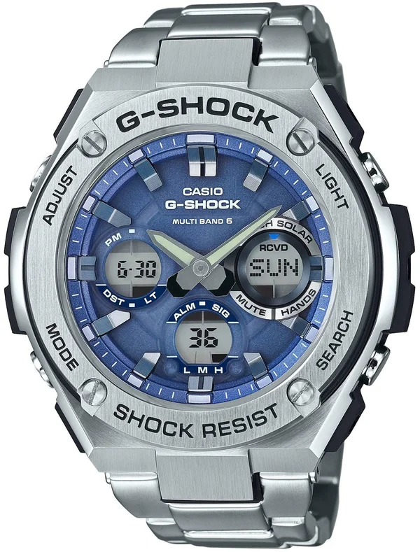 Casio Watch G-Shock GST-W110D-2AJF Silver