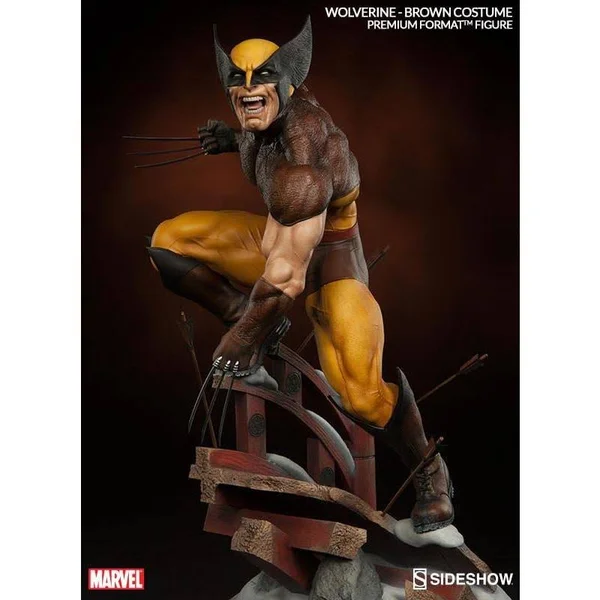 Wolverine - Brown Costume Marvel Premium Format Figure