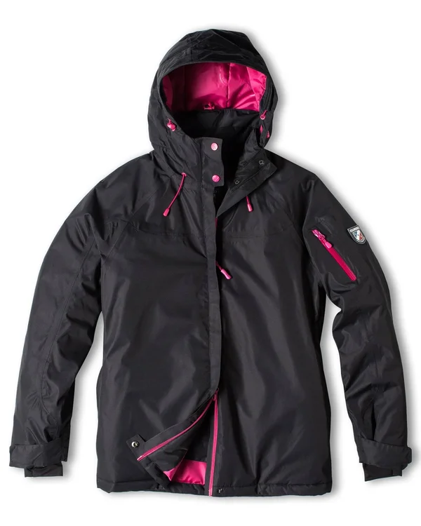 Chamonix Palise 2L Snowboard Jacket Black Womens Sz S