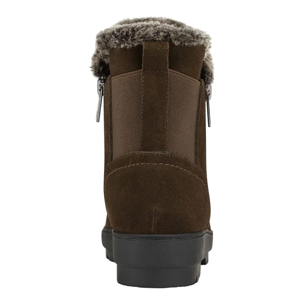 Easy Spirit Women's Adabelle Bootie, Size: 9.5, Dark Green Suede