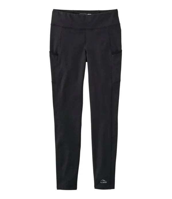Women's Boundless Performance Pocket Tights Black Xs, L.L.Bean