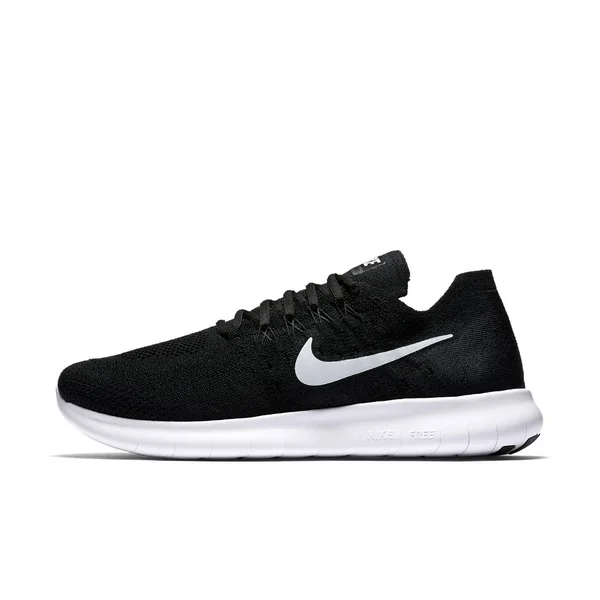 Nike Men's Free RN Flyknit 2017 Running Shoe, Black