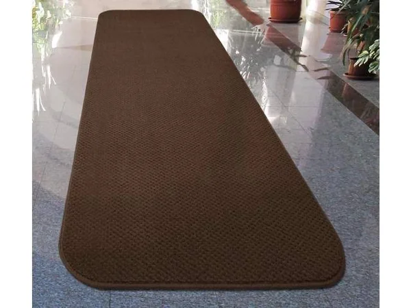 Skid-Resistant Carpet Runner - Chocolate Brown - 20 ft. x 27 in. - Many Other Sizes to Choose from