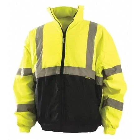 Occunomix Lux-250-jb-by4x 4XL High Visibility Jacket - Yellow, Men's