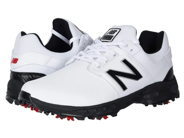 New Balance Fresh Foam Links Pro Golf Shoes - White/Black 15 Wide