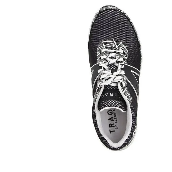 Traq by Alegria Women's Qarma Shoe on Point White 37