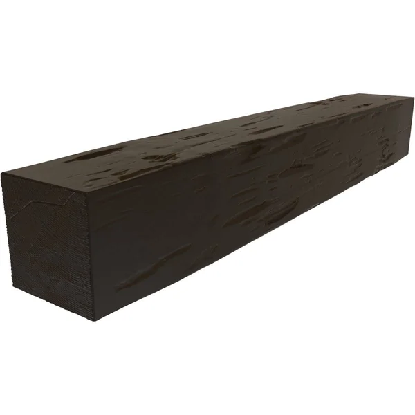 Ekena Millwork MANUPC06X10X48NS 6x22H x 10x22D x 48x22W Pecky Cypress Faux Wood Fireplace Mantel - Natural Ash