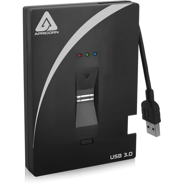Apricorn Aegis Bio A25-3BIO256-2000 - Hard Drive - 2 TB - USB 3.0