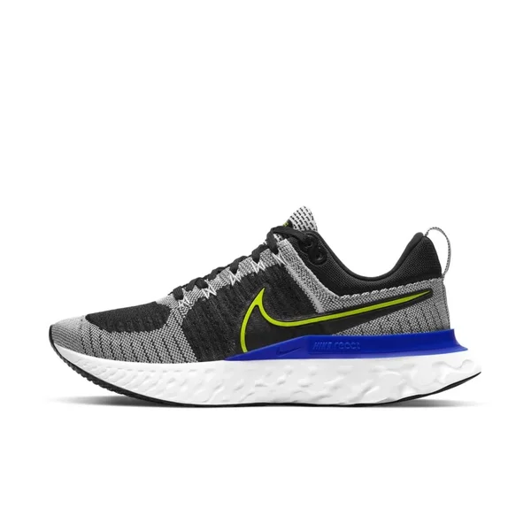 Nike React Infinity Run Flyknit 2 White/Black Men's Running Shoes - Size: 7.5