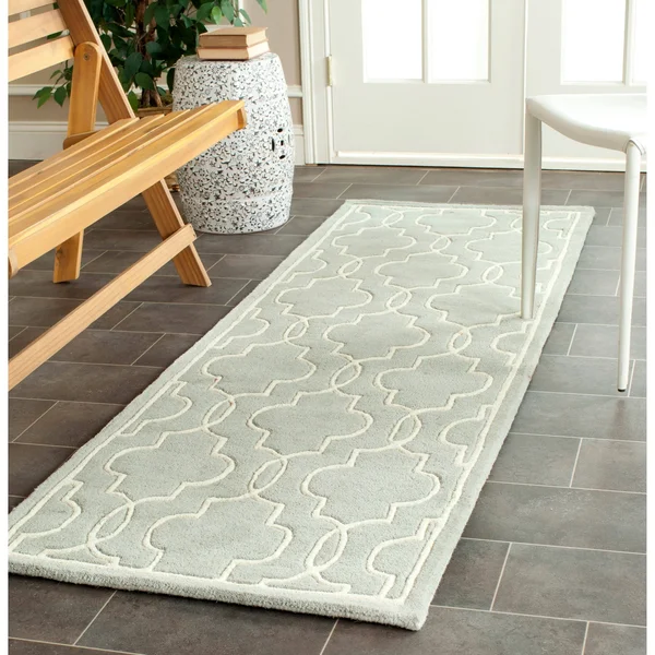 Safavieh Chatham Grey & Ivory 6& x 9& Rug