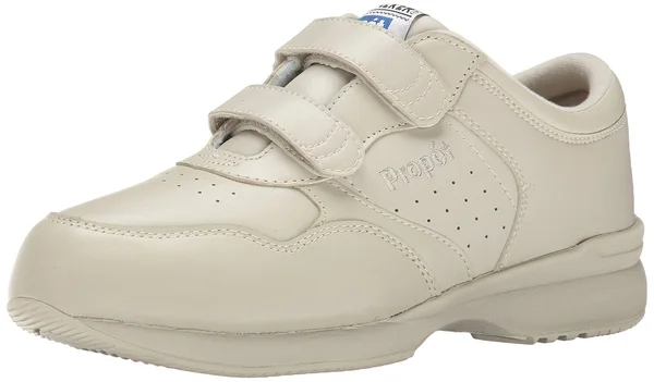 Propet Men's LifeWalker Strap Sport White 8 D