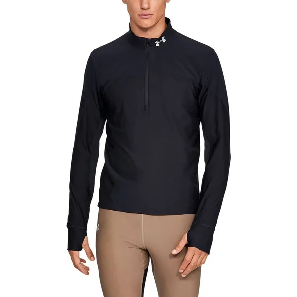 Under Armour Men's Qualifier ½ Zip - Black