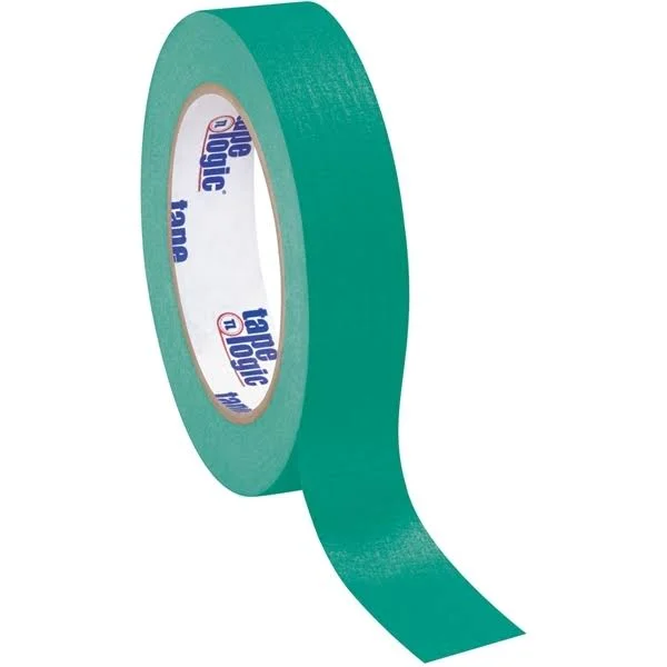 Tape Logic Masking Tape Dark Green 1x22 x 60 Yard Roll (12 Roll/Case)