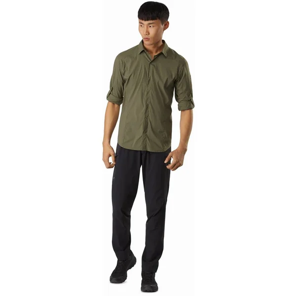 Arc&teryx Elaho LS Shirt Men's (Cobalt Moon, Small)