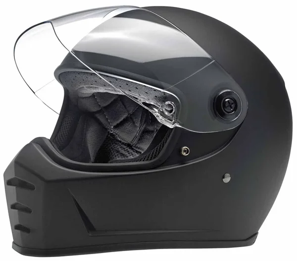 Biltwell Lane Splitter Helmet Solid Flat Titanium 2XL