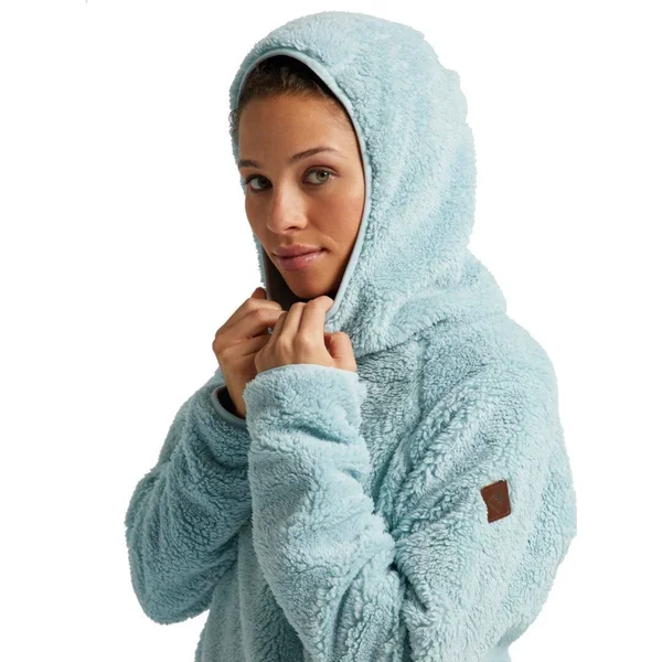 Burton Women's Lynx Pullover Fleece Ether Blue, S