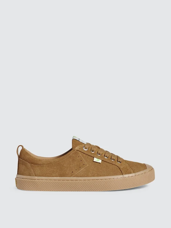 Cariuma OCA Low All Camel Suede Sneaker Men - Brown