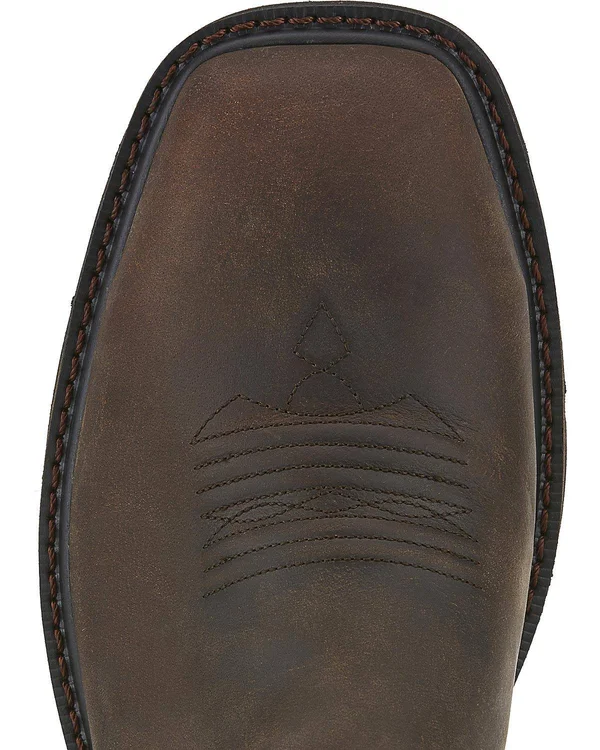 Ariat Groundbreaker Square Toe Steel Toe 9 Men's Brown