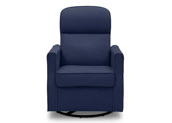 Delta Children Clair Slim Nursery Glider Swivel Rocker Chair, Graphite