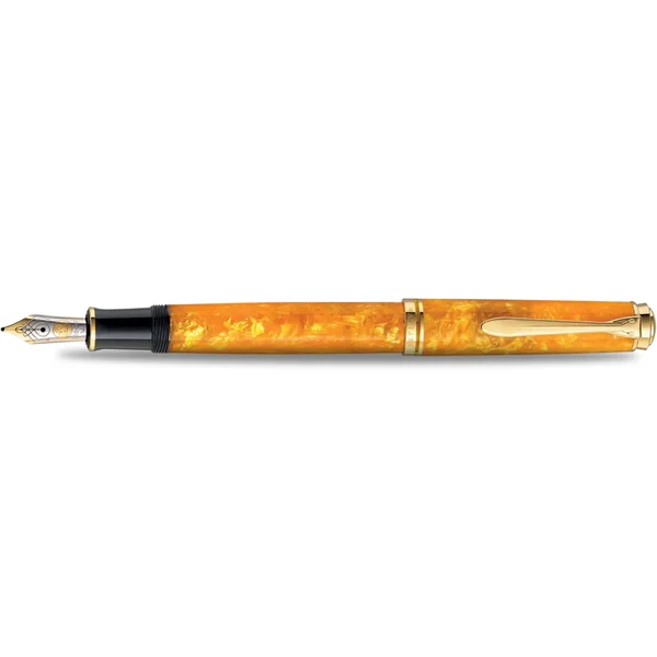 Pelikan Souveran M600 Fountain Pen Vibrant Orange Special Edition Fine