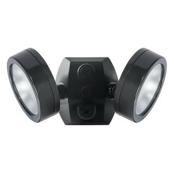 RAB Leslie Bullet Flood 2X13W LED 120V 5000K 80 CRI Bronze (LES2X13)