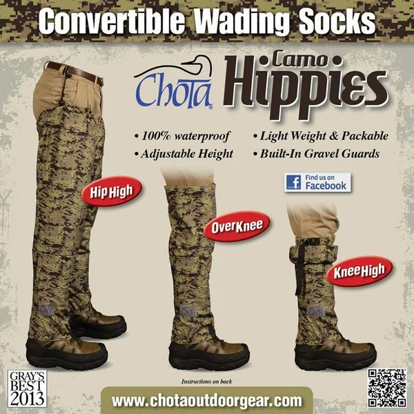 Chota Hippies Convertible Hip Waders - Medium