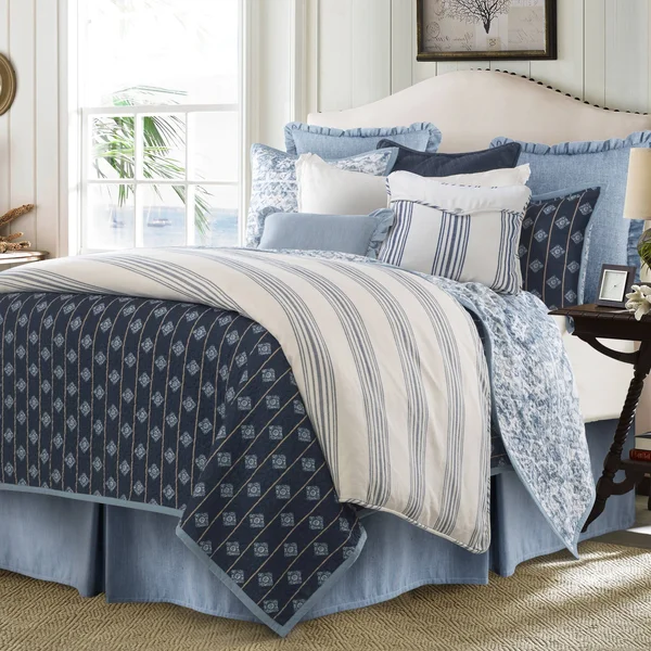 HiEnd Accents Reversible Skyler Quilt Set Full/Queen